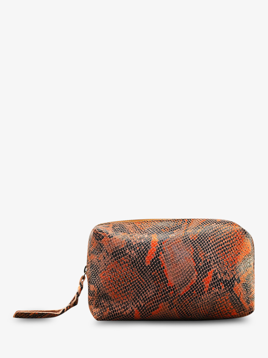 foto-vista-frontale-pochette-in-pelle-donna-rosa-adele-pitone-rosa-paul-marius-m500-p-pi