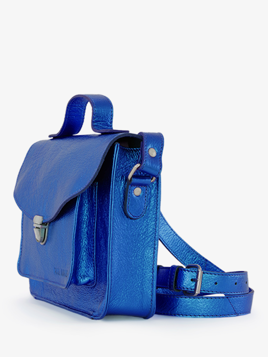 foto-vista-laterale-borsa-a-tramoggia-in-pelle-donna-blu-mademoiselle-george-ultraviolet-paul-marius