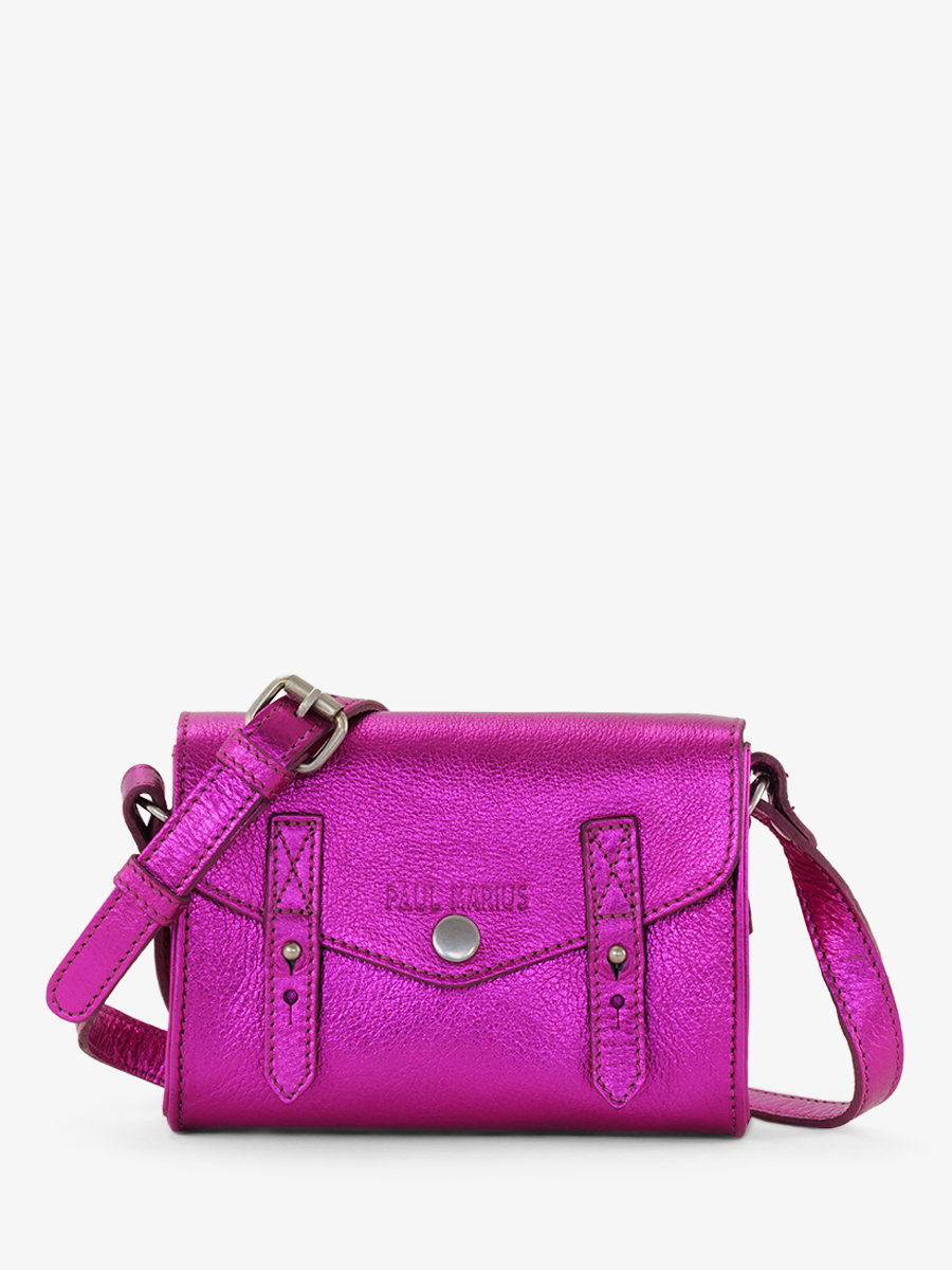 foto-vista-frontale-borsa-a-tramoggia-in-pelle-da-donna-rosa-il-mini-indispensabile-ultraviolet-paul-marius-w08s-uv-pi