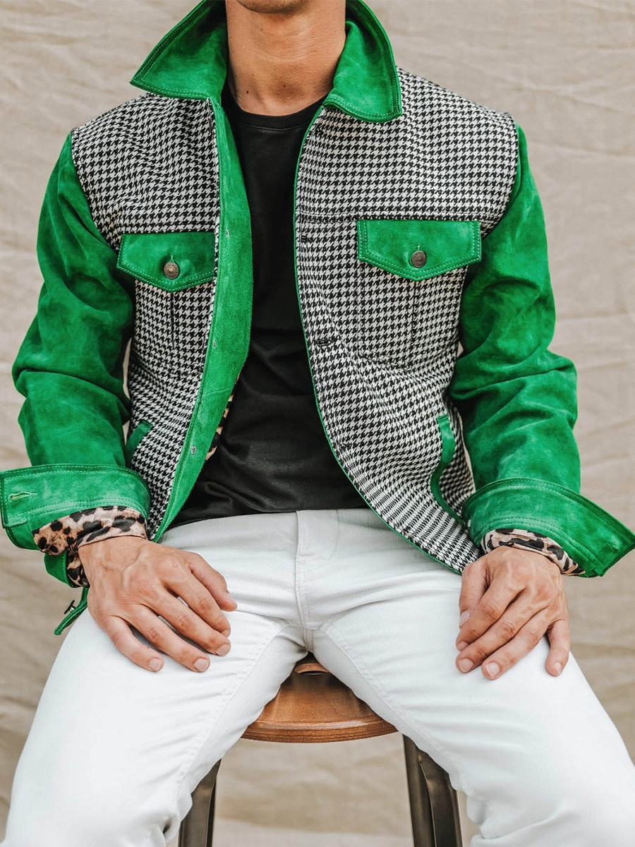 foto-vista-frontale-giacca-in-nubuck-uomo-verde-lenumero-1-verde-acido-paul-marius-blouson-hs-gr-s