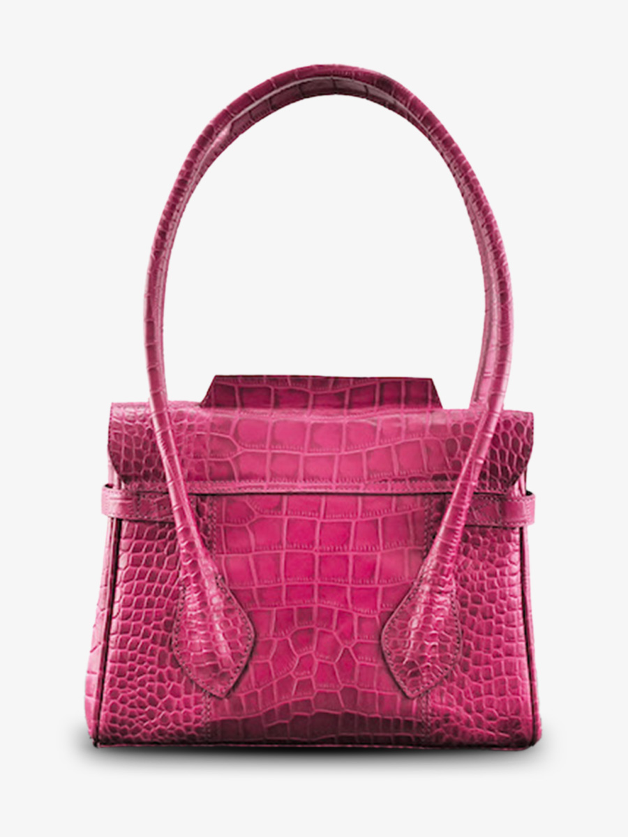 foto-vista-posteriore-borsa-a-mano-in-pelle-donna-rosa-colette-s-alligator-cocktail-tourmaline-paul-marius-w28s-a-pi
