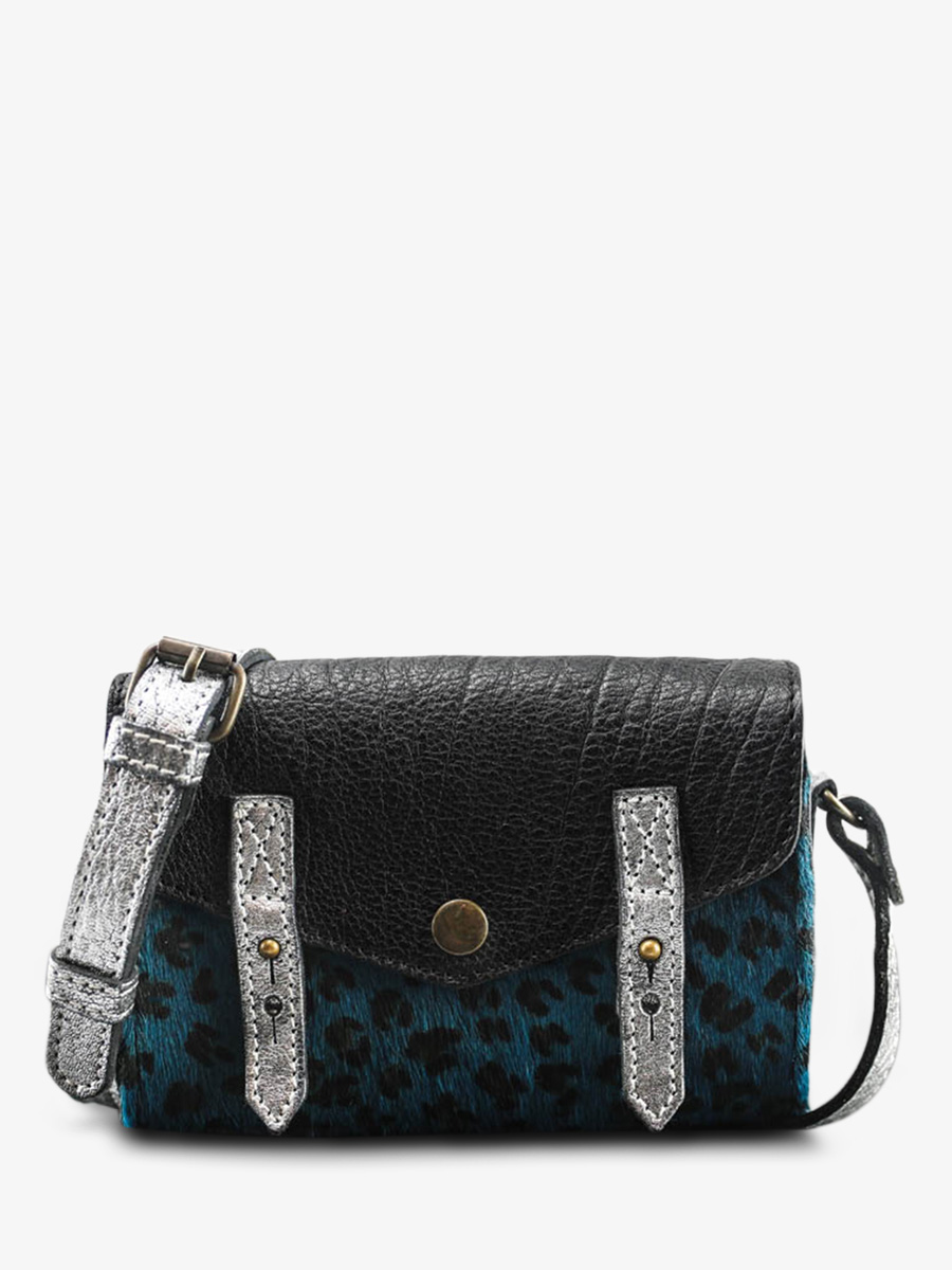 foto-vista-frontale-borsa-a-tramonto-in-pelle-donna-blu-argento-le-mini-indispensable-leopard-bleu-piscine-argente-paul-marius-w08s-lp-blu-b
