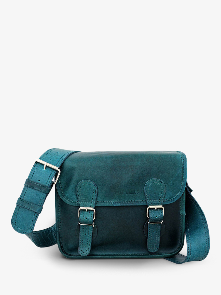 foto-vista-frontale-borsa-a-tracolma-in-pelle-donna-verde-blu-lasacoche-s-cobalt-paul-marius-m02s10-db