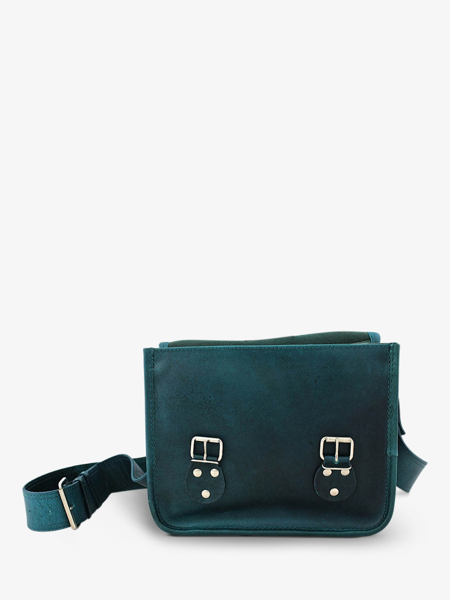 foto-vista-posteriore-borsa-a-tramoggia-in-pelle-da-donna-verde-blu-lasacoche-s-cobalto-paul-marius-m02s10-db