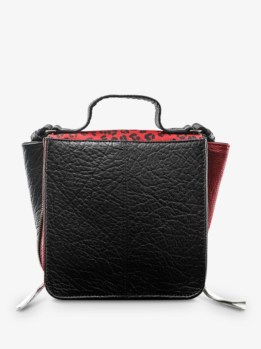 foto-indossata-piccola-borsa-a-tracolma-in-pelle-da-donna-nera-rossa-mistinguette-leopardata-nera-rossa-paul-marius-w20-lp-b-r