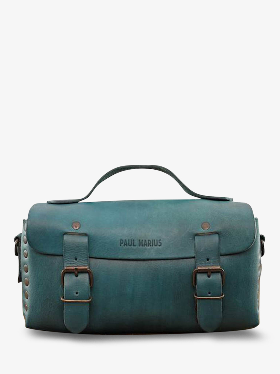 foto-vista-frontale-borsa-a-tramonto-in-pelle-donna-blu-lartisane-blu-piscina-paul-marius-p02-blu