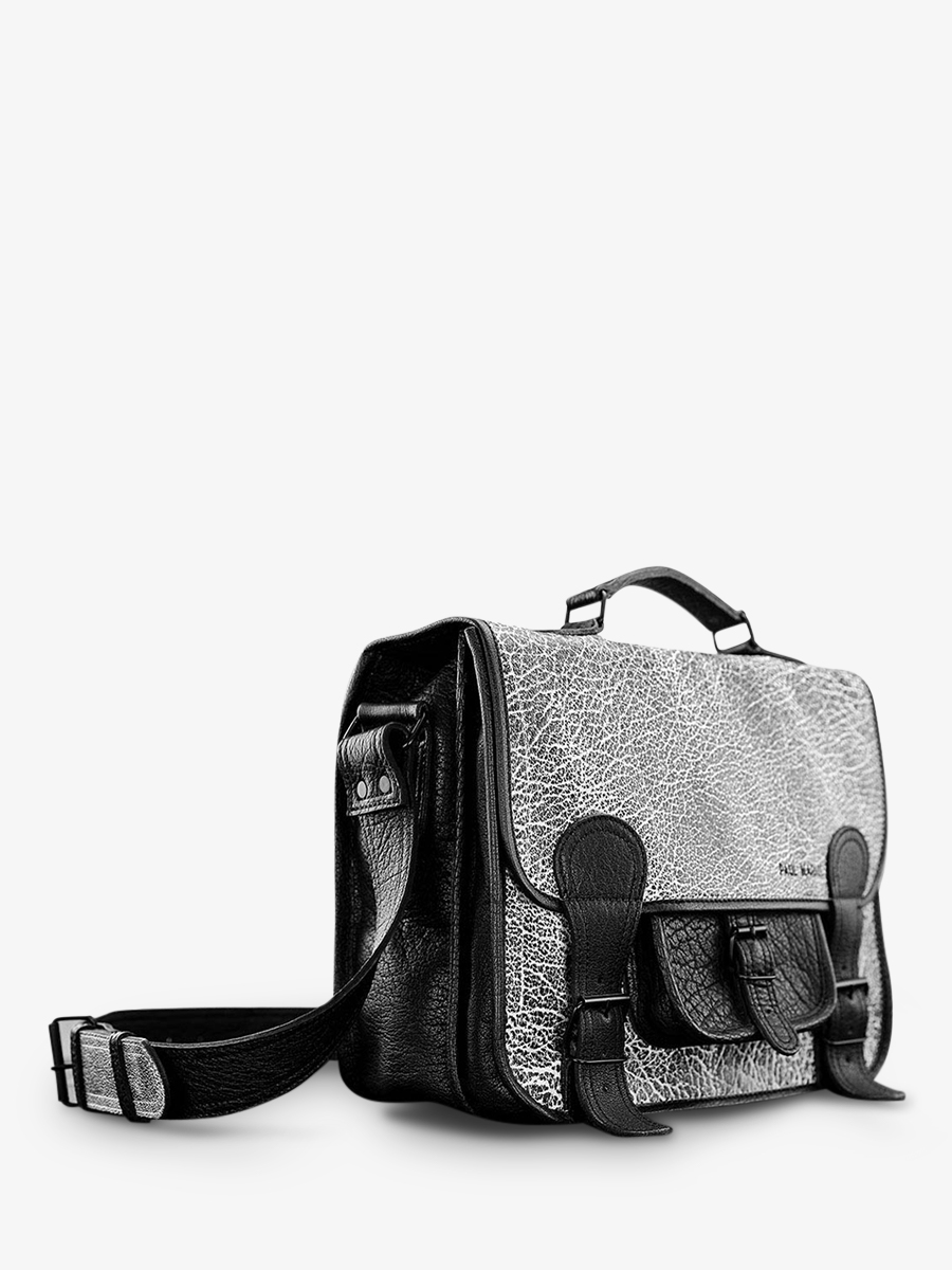 foto-vista-laterale-portadocumenti-in-pelle-a4-13-pollici-lecartable-m-empreinte-paul-marius-m01s14-b-w