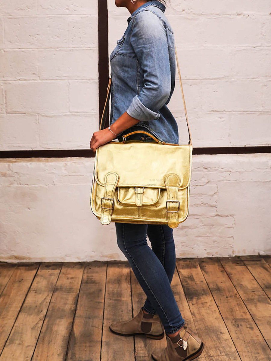 foto-portadocumenti-in-pelle-a4-13-pollici-dorato-lecartable-m-dorato-paul-marius-m01s14-g