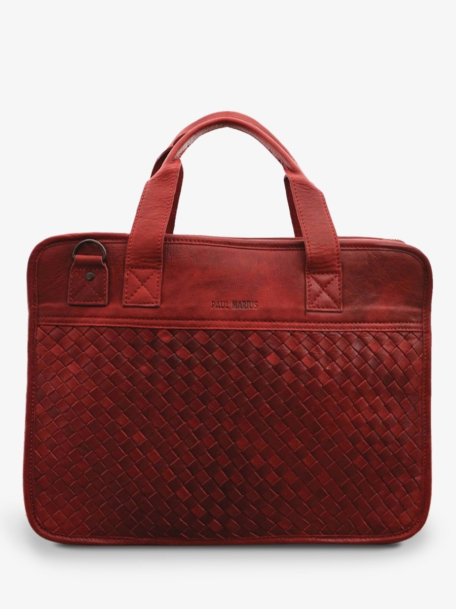 foto-vista-frontale-portadocumenti-in-pelle-uomo-rosso-leconquerant-treccia-rossa-paul-marius-b01w-r