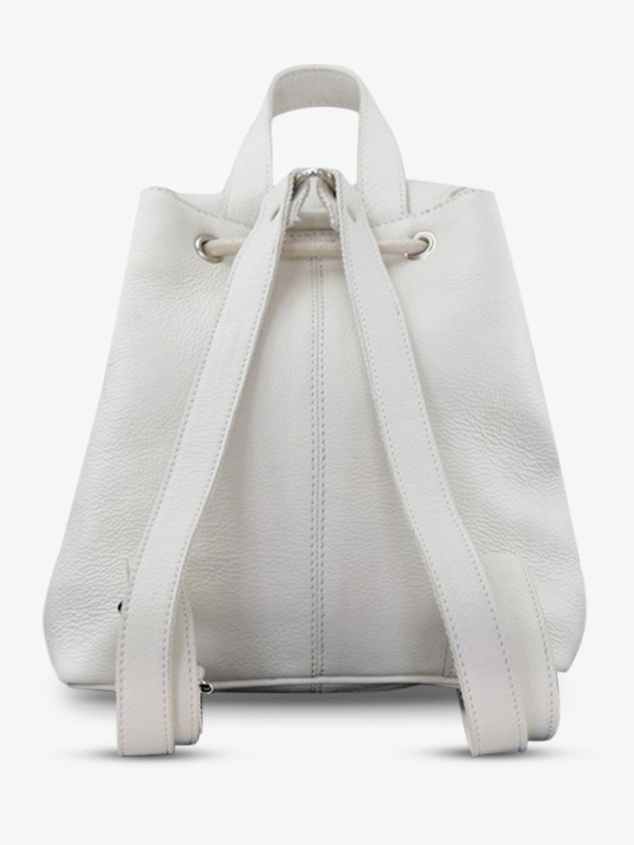 foto-vista-posteriore-zaino-in-pelle-donna-blu-bianco-lebaroudeur-côte-ouest-mariniere-paul-marius-m40-cnv-blu-w