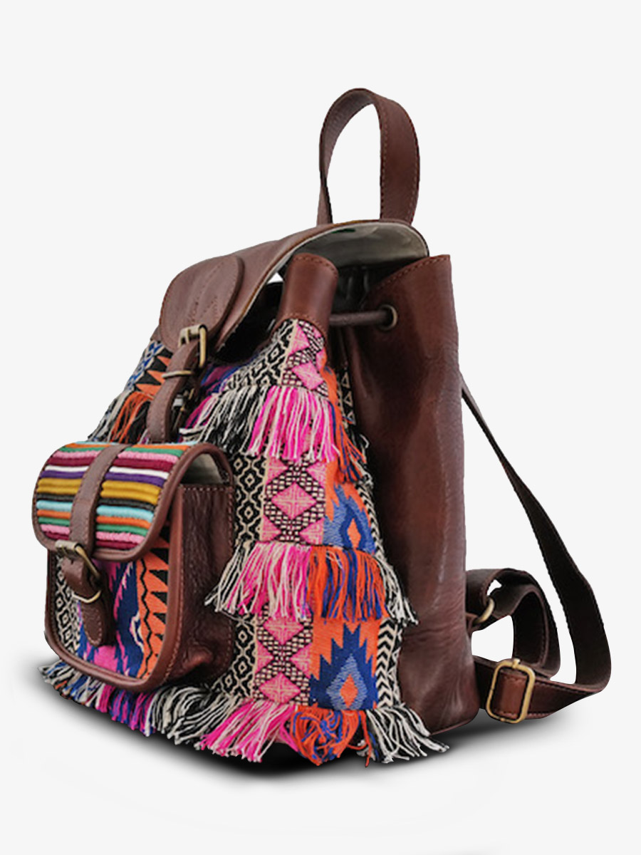 foto-vista-laterale-zaino-in-pelle-donna-blu-bianco-lebaroudeur-horizon-paul-marius-m40-hor