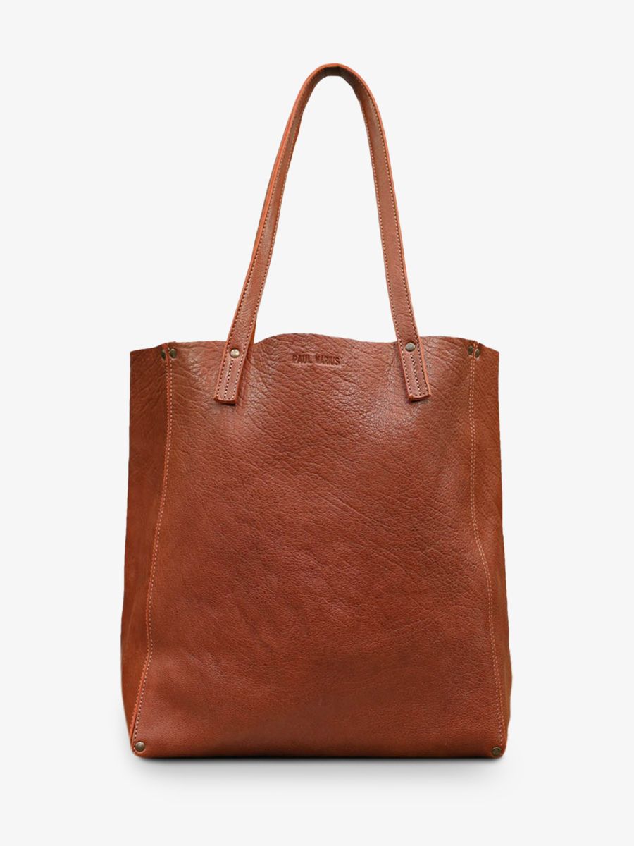 foto-vista-frontale-borsa-in-pelle-donna-marrone-leffronte-l-naturel-paul-marius-w11-l