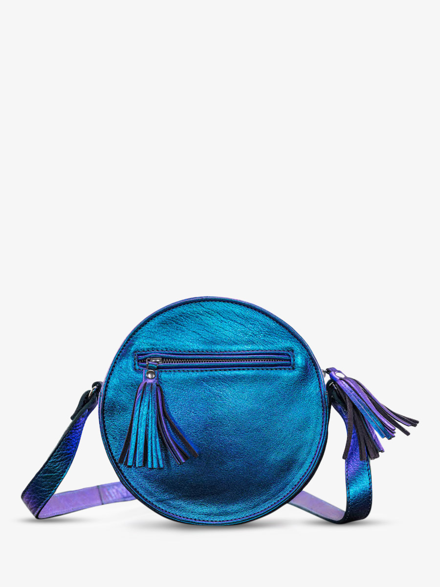 foto-vista-posteriore-borsa-a-tramonto-in-pelle-rotonda-da-donna-blu-monprecieux-scarabee-paul-marius-w18-p-blu