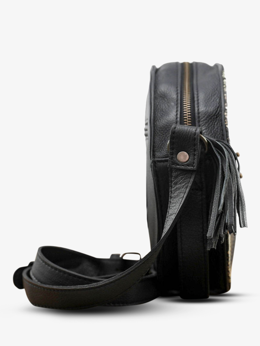 foto-vista-laterale-borsa-a-tramonto-in-pelle-ron-donna-nero-monprecieux-pitone-nero-paul-marius-w18-p-b