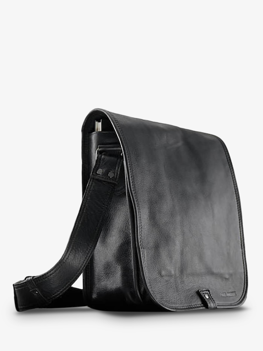 foto-vista-laterale-borsa-in-pelle-uomo-nera-lemessager-s-noir-paul-marius-m11s10-b