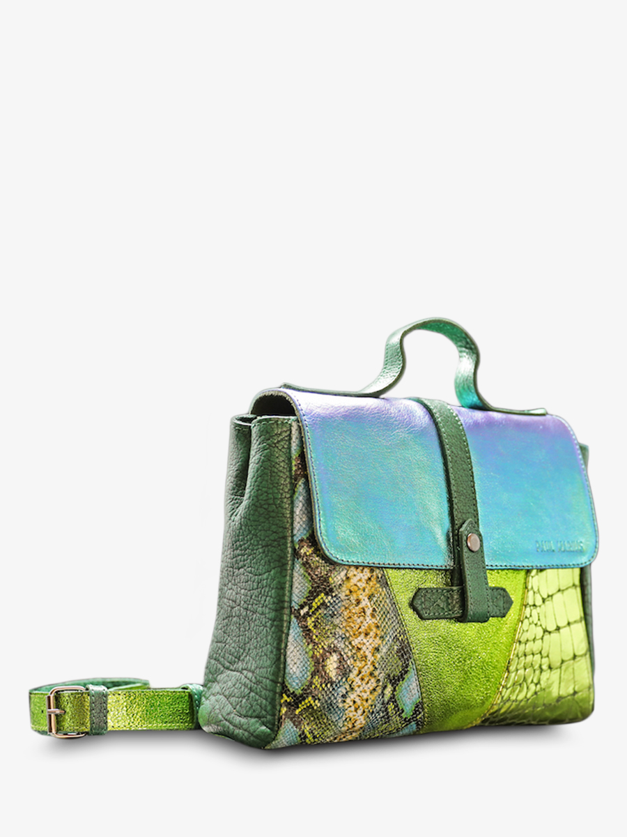 foto-vista-laterale-borsa-a-tramonto-in-pelle-multicolore-lecorneille-chimere-dragon-paul-marius-w23-ch-gr