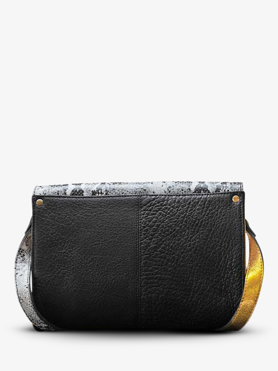 foto-vista-posteriore-borsa-a-tramoggia-in-pelle-donna-grigio-giallo-lindispensable-python-granito-giallo-metallizzato-paul-marius-w08-p-w-mcy
