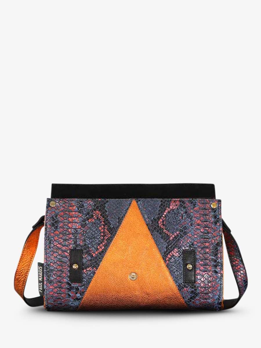 foto-interno-borsa-a-tramoggia-in-pelle-donna-blu-arancione-lindispensable-python-abysse-arancione-metallizzato-paul-marius-w08-p-ab-mco