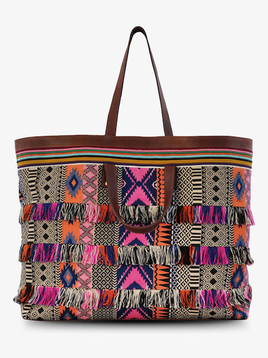 foto-vista-frontale-borsa-da-spiaggia-blu-bianca-dune-horizon-paul-marius-m25-hor