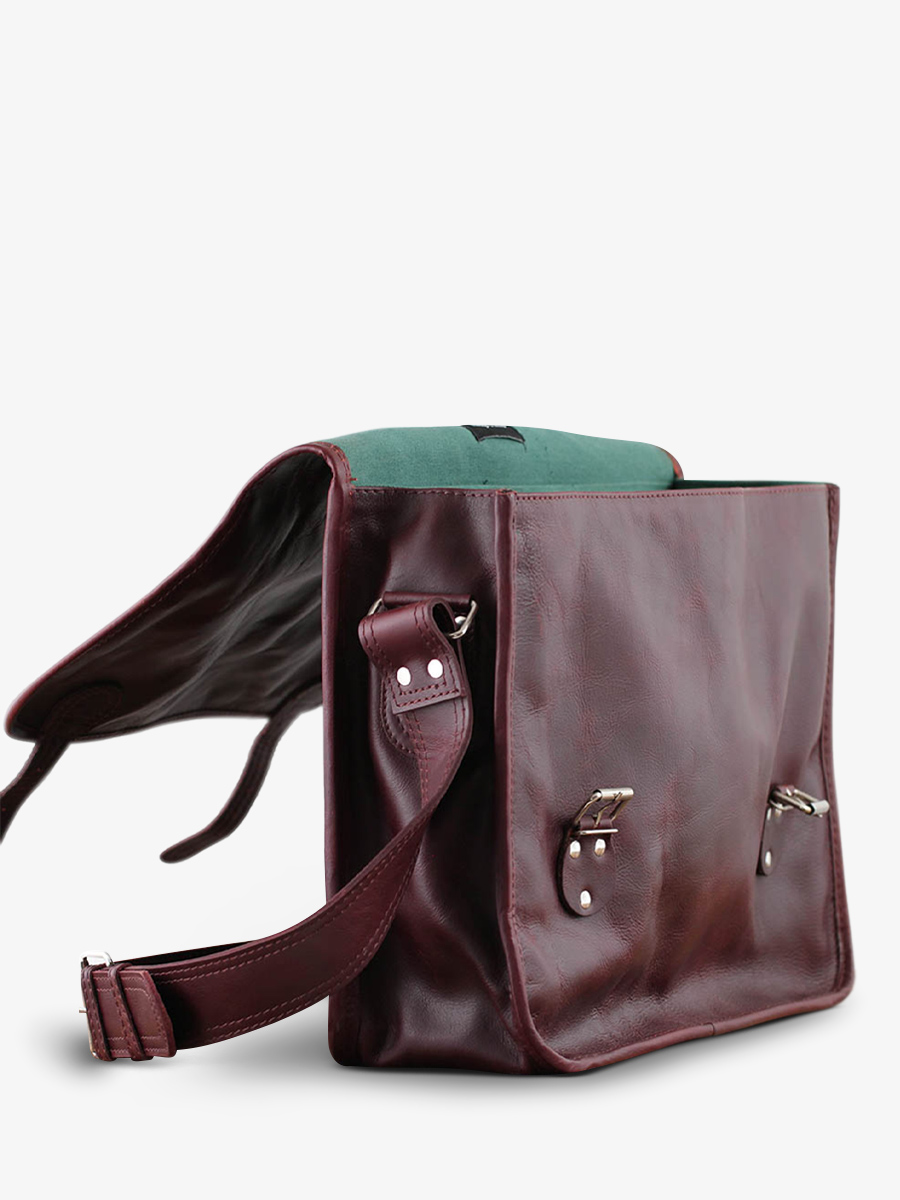 foto-vista-laterale-portadocumenti-in-pelle-marrone-lasacoche-l-brun-paul-marius-m02s16-mb