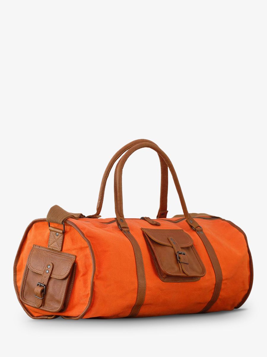 foto-vista-posteriore-borsa-da-viaggio-in-pelle-arancione-levoyageur-tela-xl-arancione-paul-marius-m08s60-oc