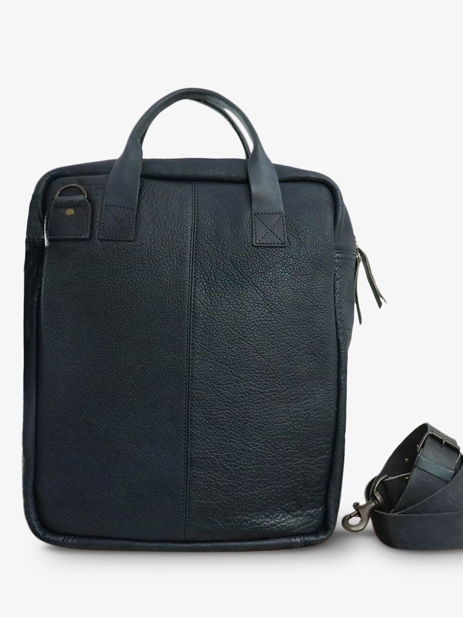 foto-vista-laterale-portadocumenti-in-pelle-blu-lecabas-de-marius-blu-inchiostro-paul-marius-b02-b-db