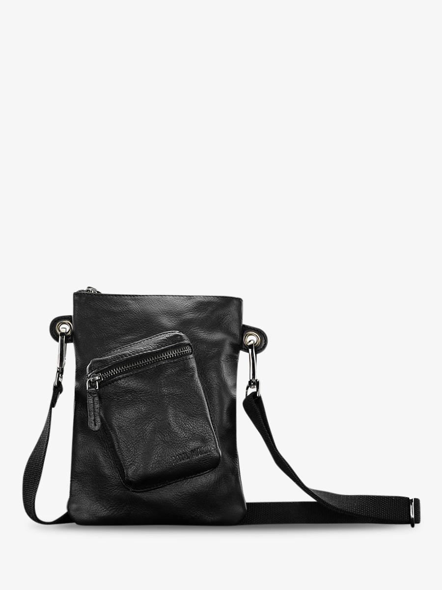 foto-vista-frontale-borsa-uomo-in-pelle-nera-lapochette-de-paul-noir-paul-marius-m05-b