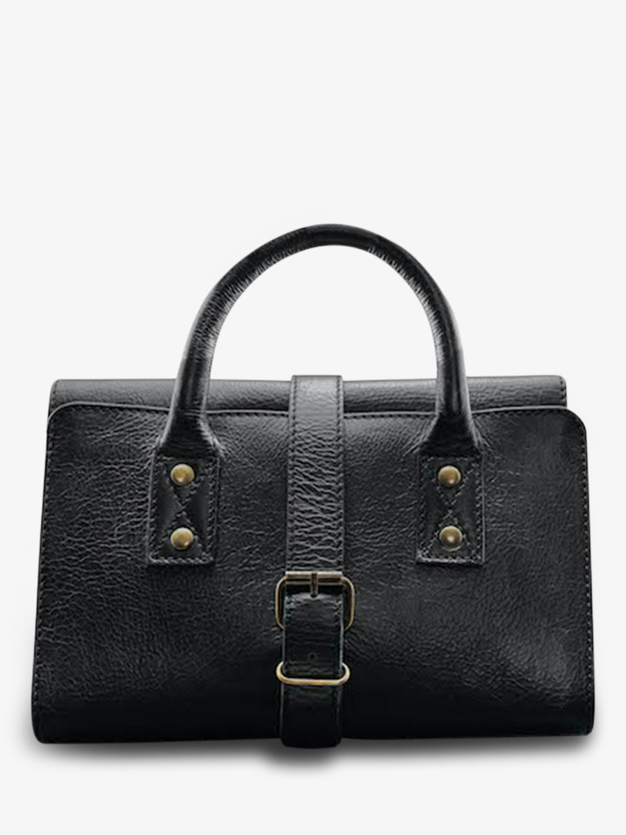 foto-vista-frontale-trousse-da-toilette-in-pelle-nera-latrousse-pieghevole-nera-paul-marius-m502-b